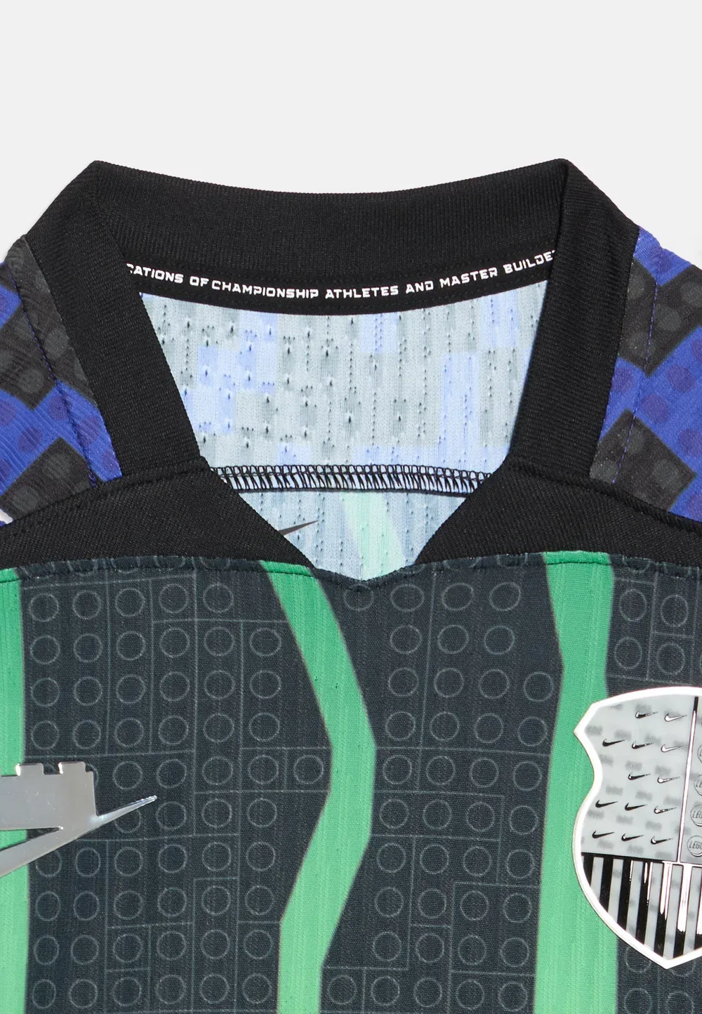Lego Aerofit - спортивная футболка Nike Performance, Black/Liquid Lime — фото 3