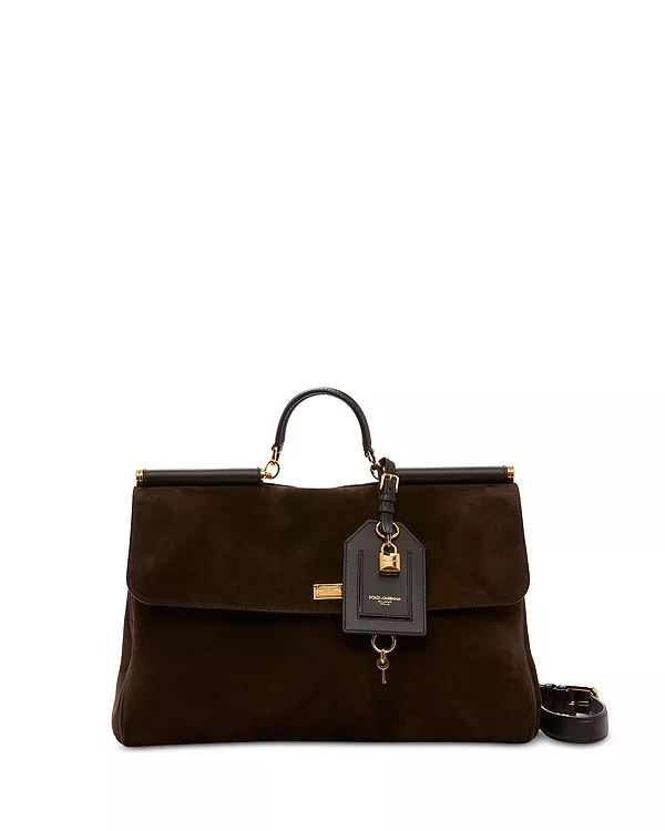 

Большая сумка с верхней ручкой Dolce & Gabbana, коричневый