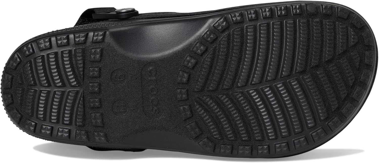 Классические парусисабо Crocs унисекс для мужчин и женщин, черный — фото 3