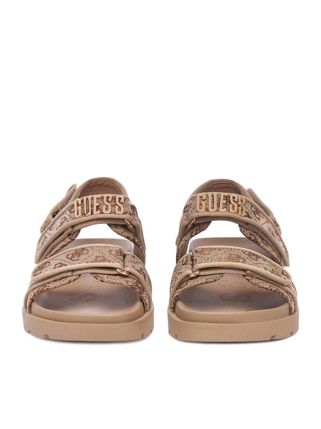 Сандалии для девочки Guess, бежевый — фото 4