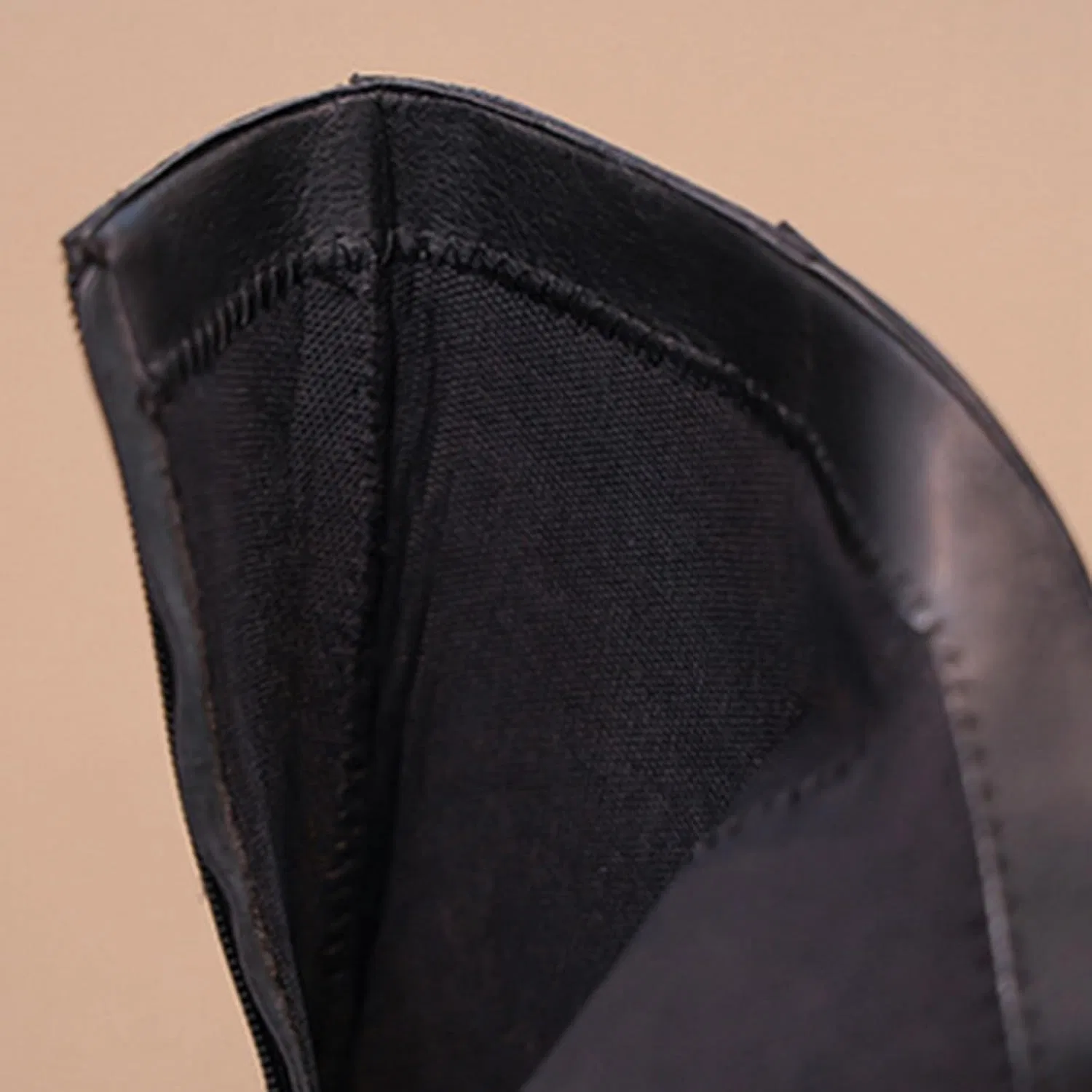 Детские ботинки для девочек с боковой молнией Combat Boots, Black — фото 2