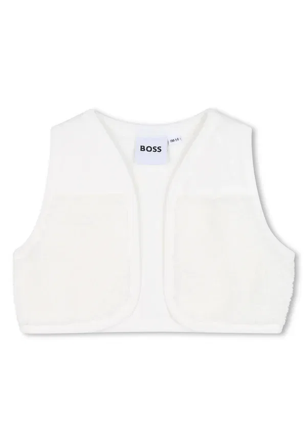 Комплект жилет и брюки полосатый Boss Kidswear, розовый — фото 3