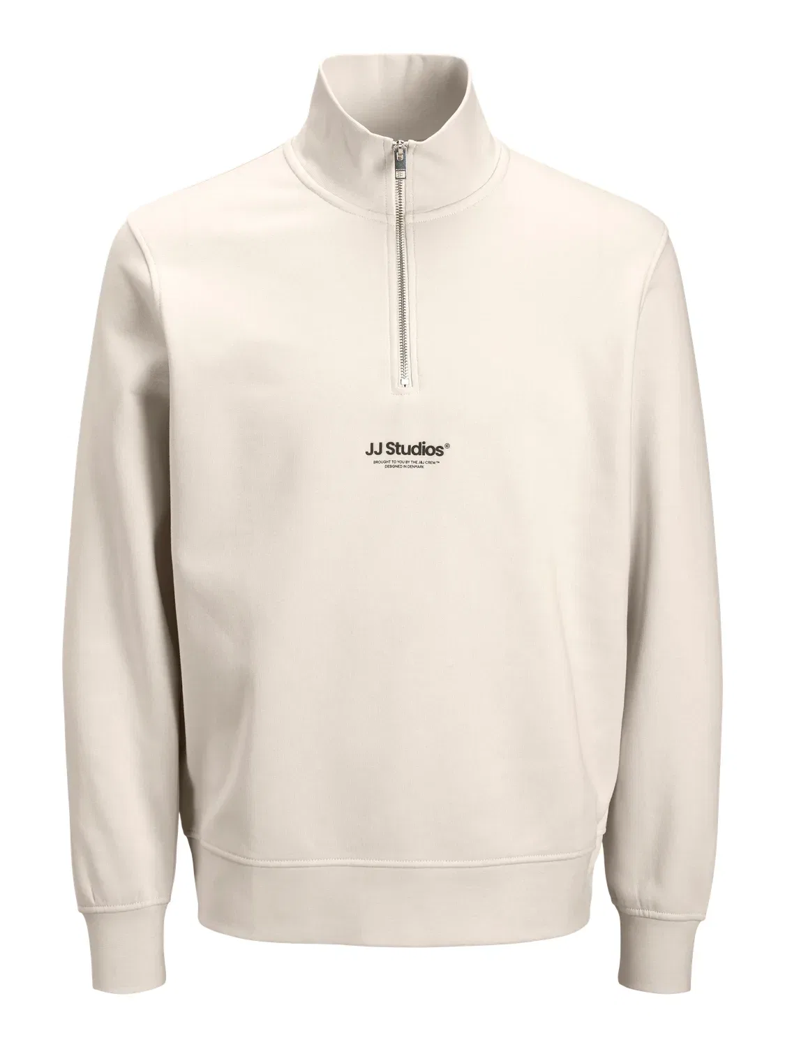 Свитшот на молнии Jjesoho Quarter-Zip Jack & Jones Junior, бежевый