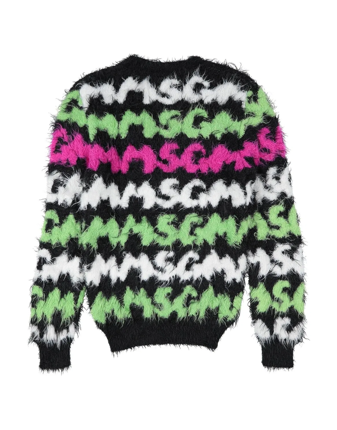 Кардиган с принтом Msgm, черный — фото 2