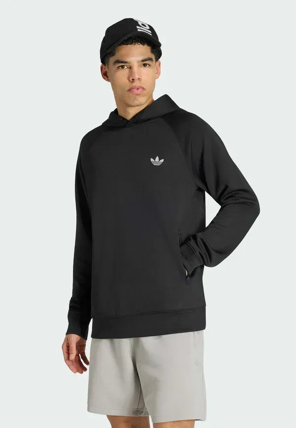Худи Trefoil Essentials Spacer - худи Adidas Originals, черный