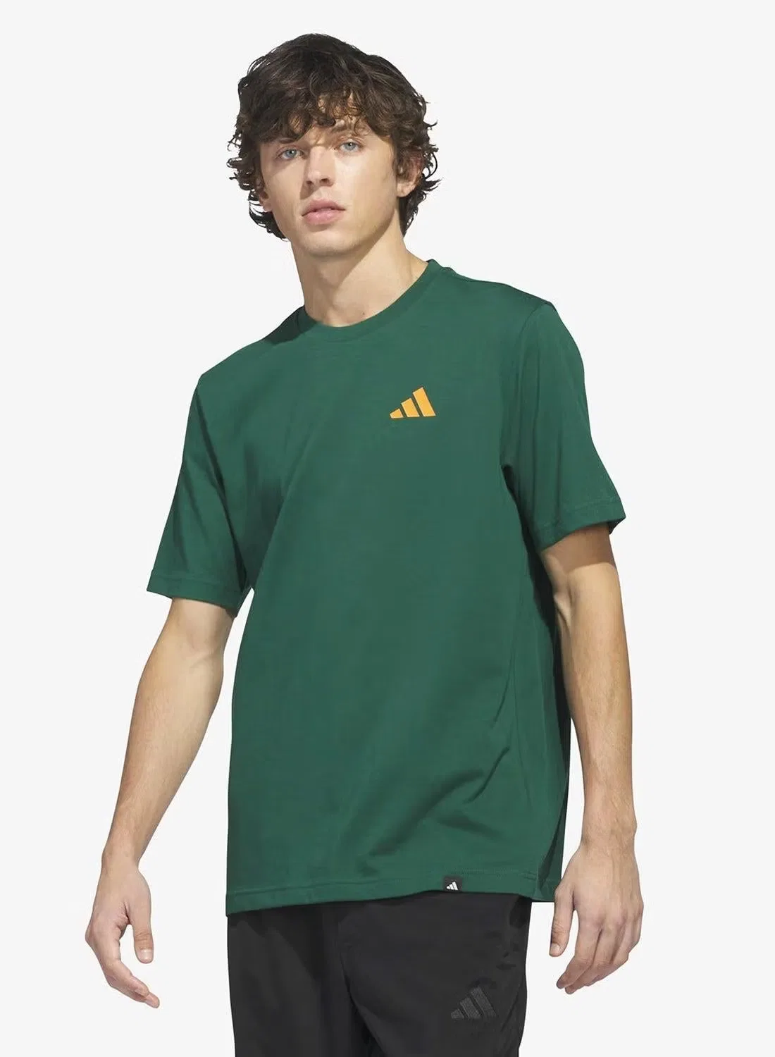 Футболка с принтом Everyday Getaway Graphic Adidas, зеленый