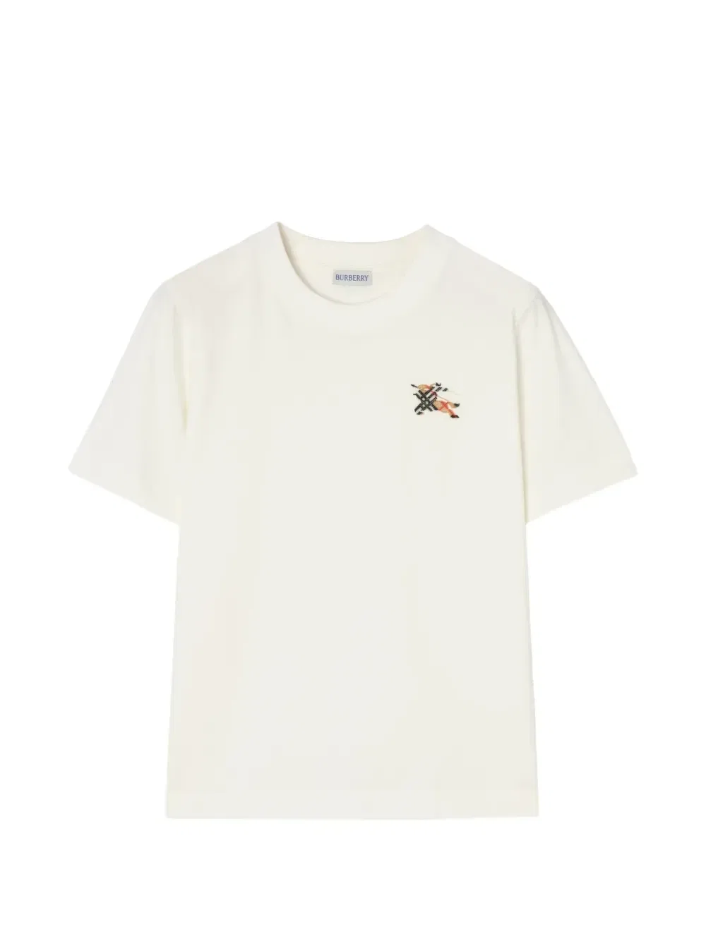 Футболка Knight Check Burberry, белый