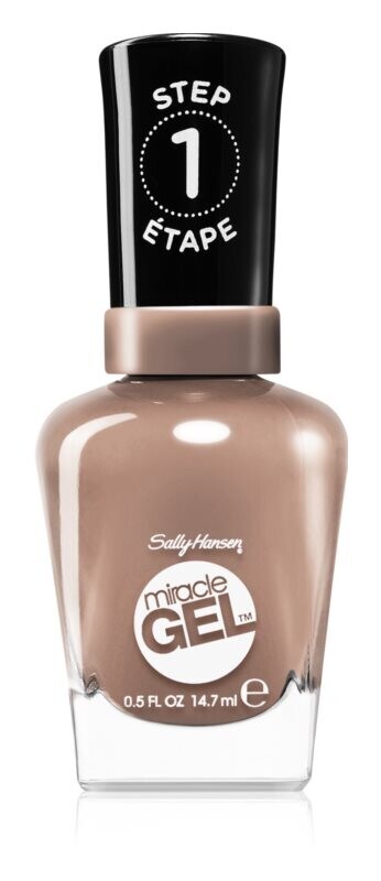 

Покрытие ногтей гель-лаком без использования УФ/LED лампы Sally Hansen Miracle Gel™, оттенок 212 Mocha Me Crazy 14,7 мл