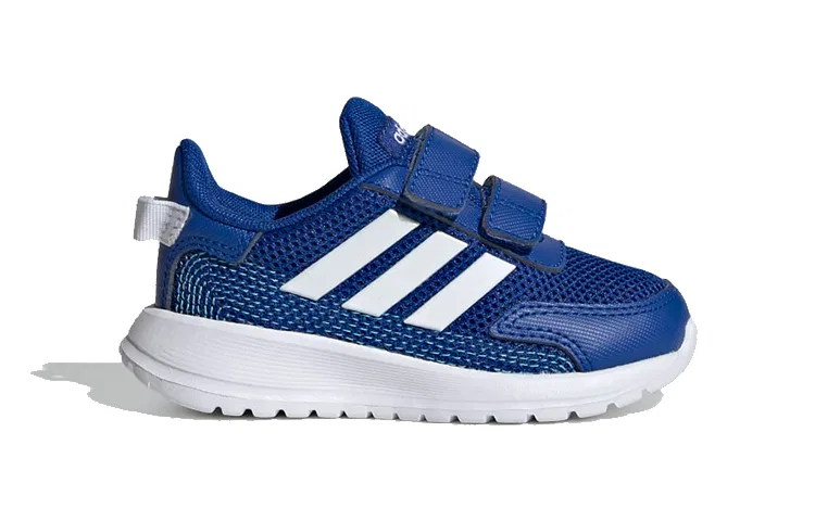 Детские кроссовки для малышей с дышащим верхом Tensaur Breathable Low Top Adidas Neo, Blue White — фото 3