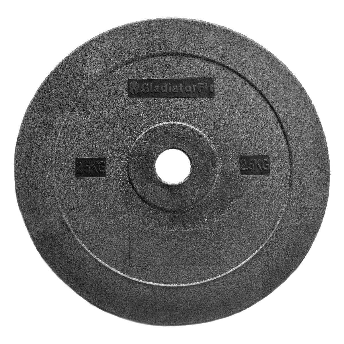 

Технический диск пластиковый 2,5кг Ø 51мм GLADIATORFIT, черный