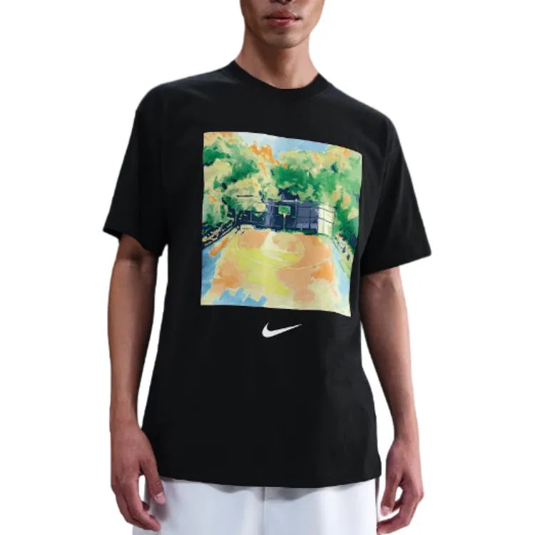 Мужская футболка с принтом Max90 Nike, Black