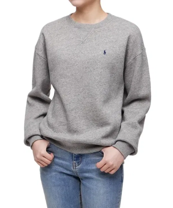 Флисовый пуловер Polo Ralph Lauren, серый