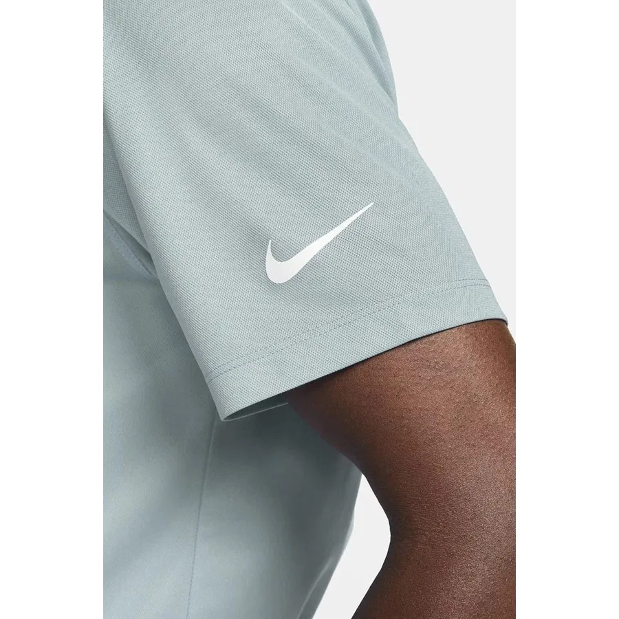 Мужское поло с длинным рукавом Nike Dri Fit Golf Dry Victory Polo, Серый — фото 4