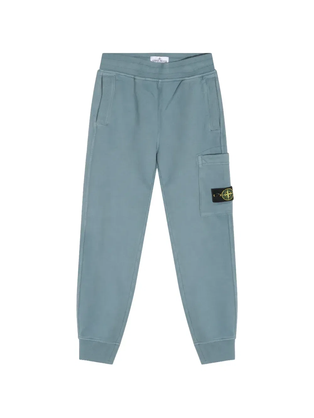 Спортивные брюки с нашивкой-логотипом Stone Island Junior, синий