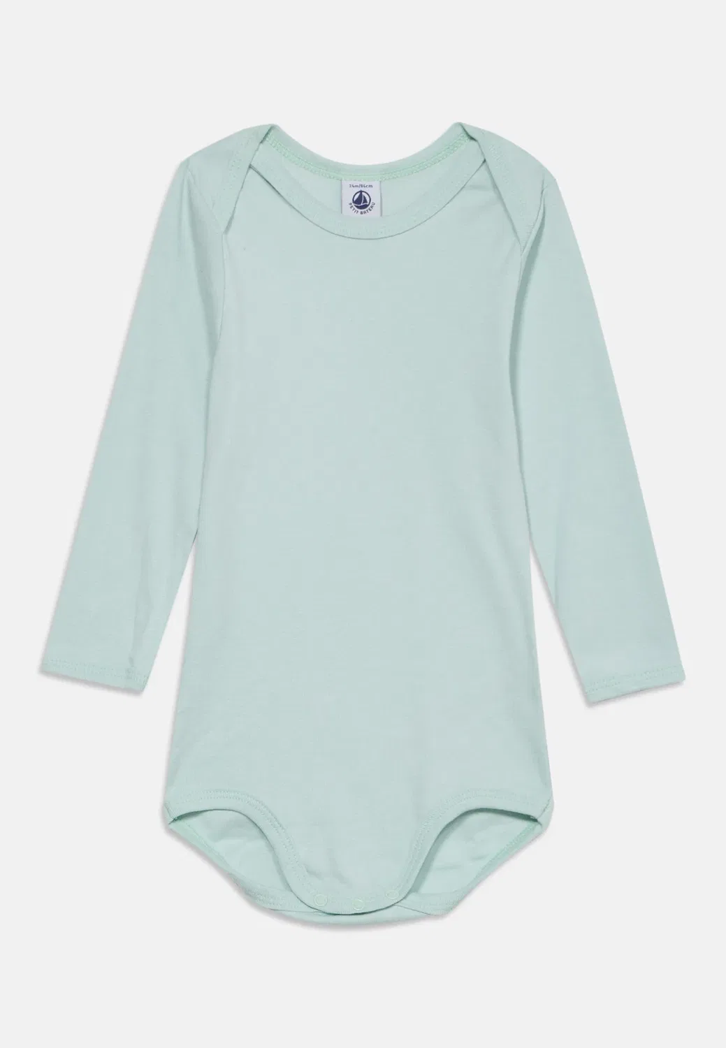 Bebe debout 3 pack унисекс - боди Petit Bateau, Green/White — фото 3