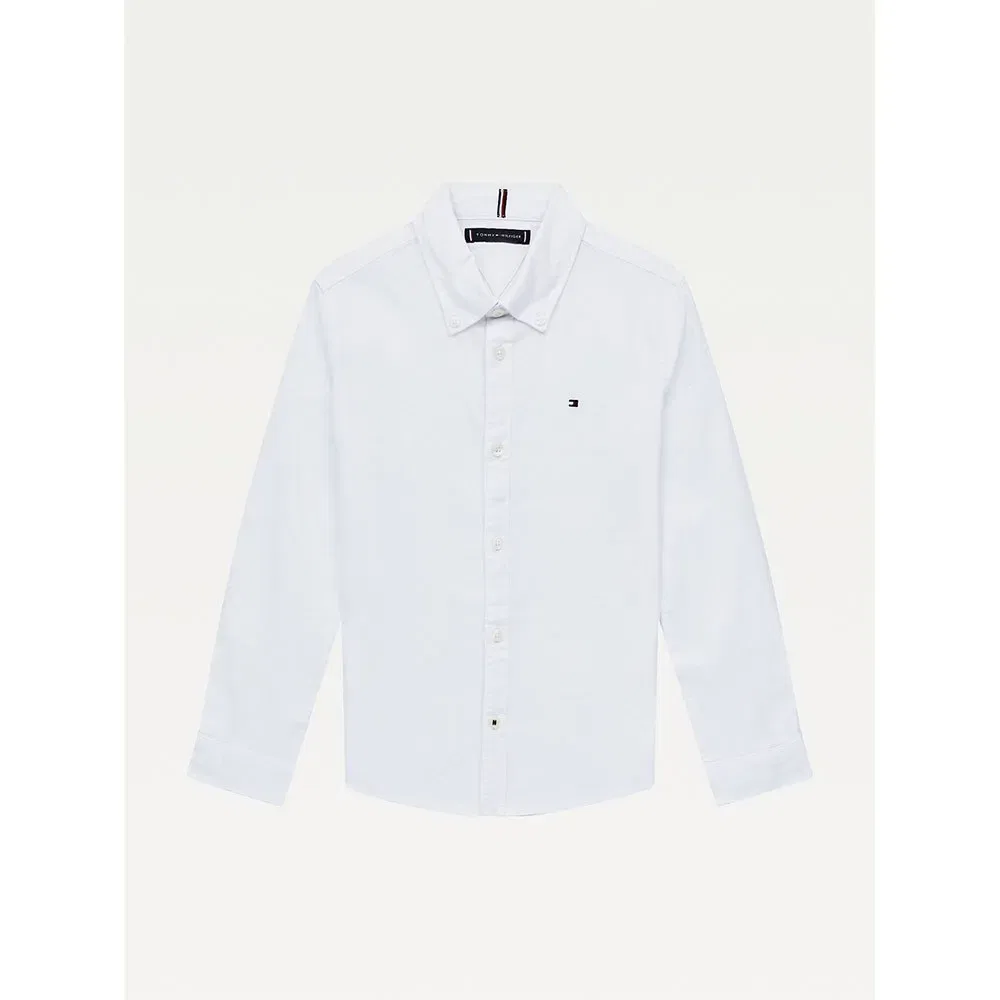 Рубашка с длинным рукавом Oxford Tommy Hilfiger, белый