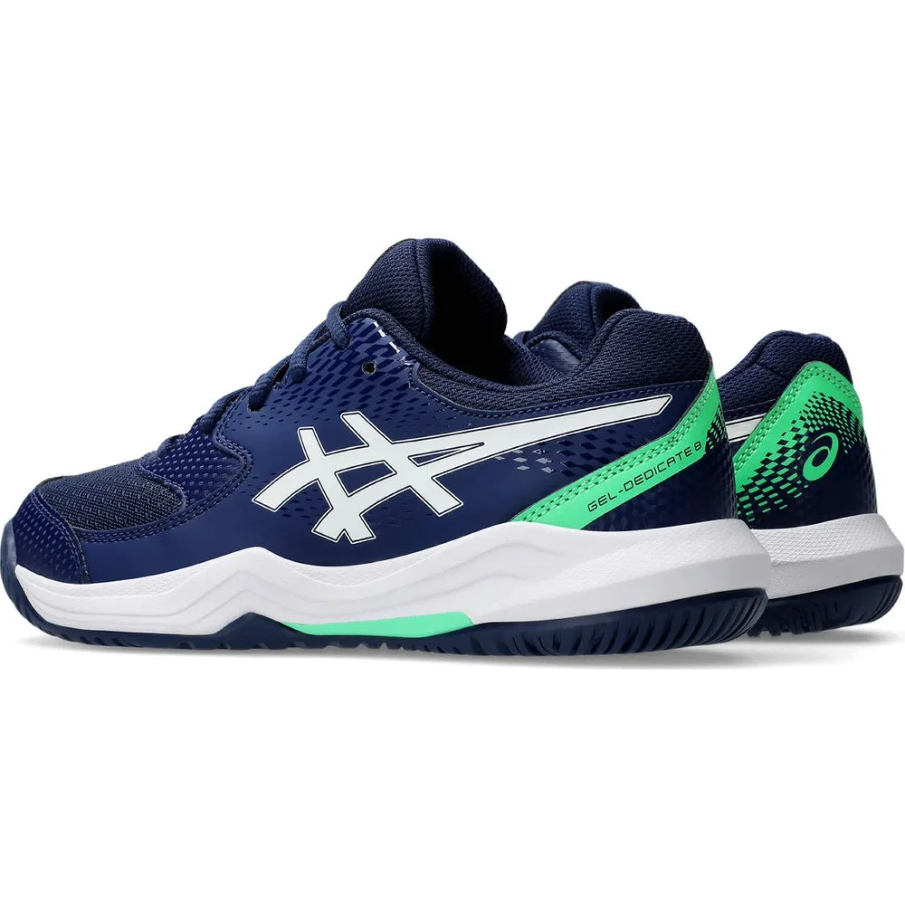 Детские теннисные кроссовки унисекс с технологией Gel, модель Gel-Dedicate 8 Gs Asics — фото 4