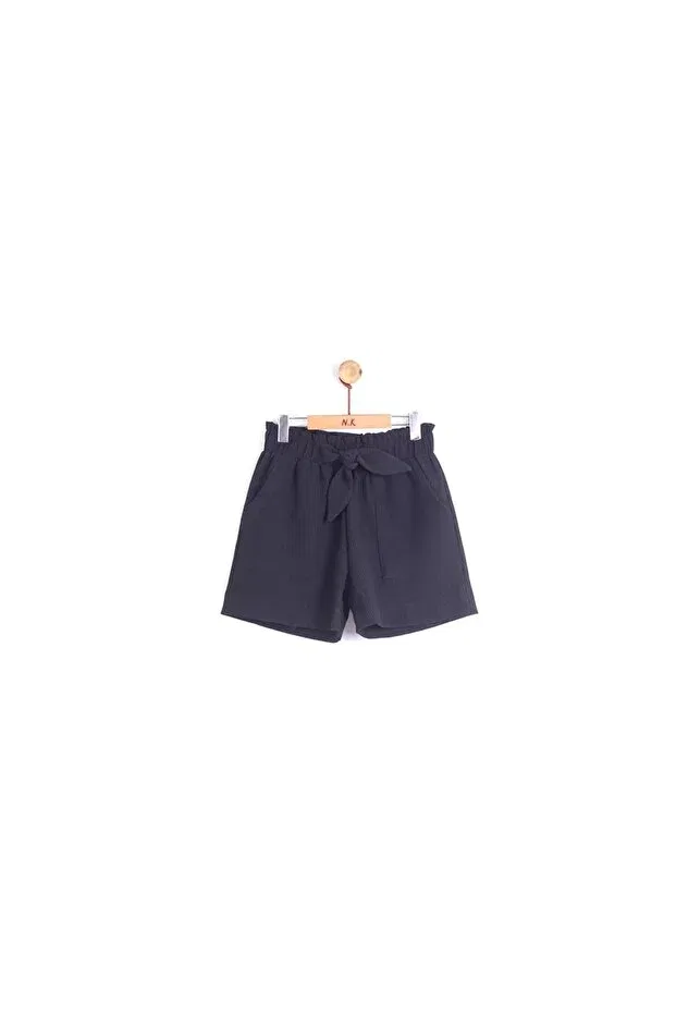 Детские шорты для девочек хлопковые Nk Kids, Black — фото 3