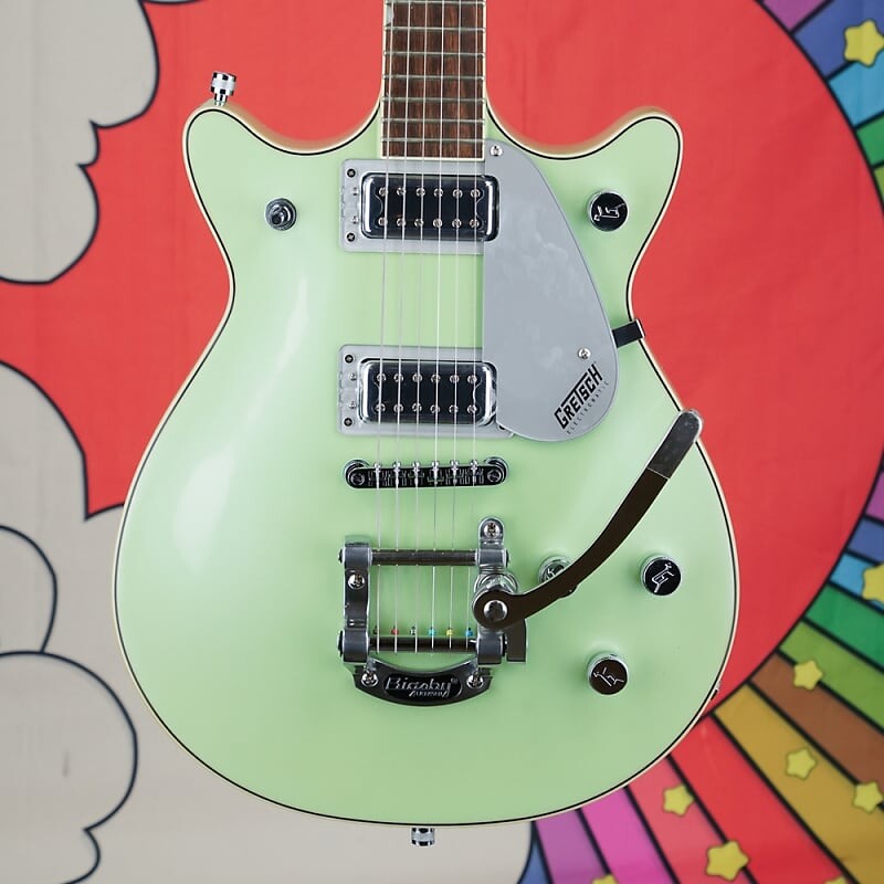 

Gretsch G5232T Electromatic Double Jet FT с Bigsby, гриф Laurel, Broadway Jade Fender 2508210548