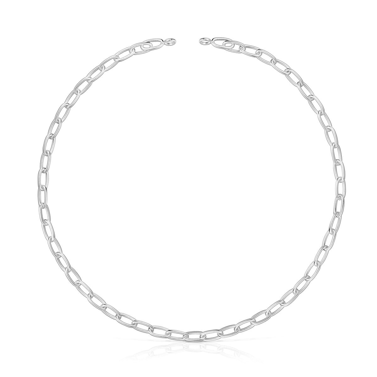 

Колье Tous Hold Oval XL, серебро