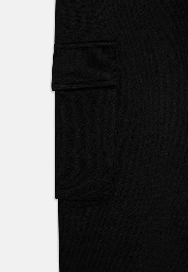 Комплект из 2 брюк спортивных, хлопок, tracksuit bottoms, Marks & Spencer, navy mix Friboo, черный/бежевый — фото 4
