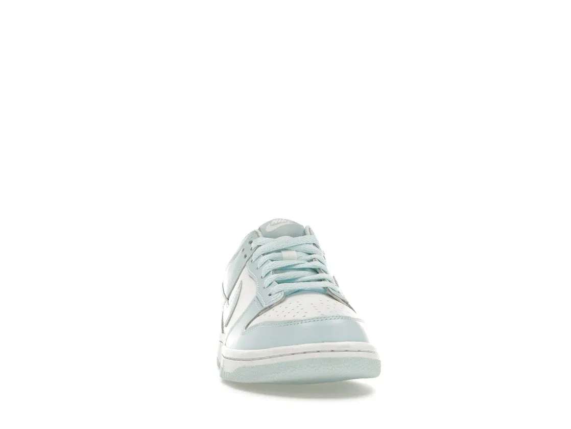 Детские кроссовки классические Nike Dunk Low Nike, White / Glacier Blue — фото 2