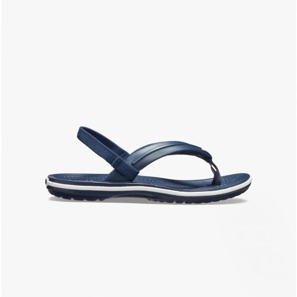 Детские шлепанцы с ремешком Crocband Strap Flip Crocs, Navyblau