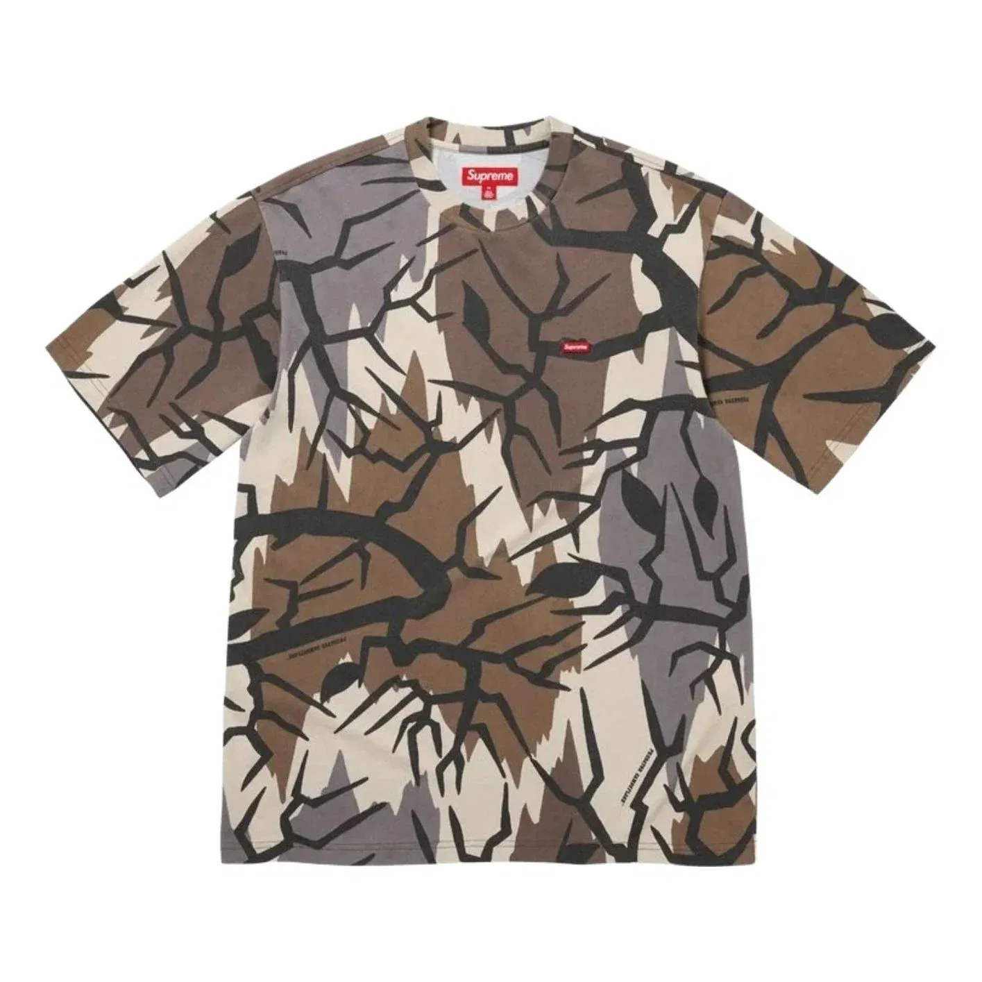 Мужская футболка FW26 Small Box T-Shirt 'Predator Camo' Supreme, Predator Camo