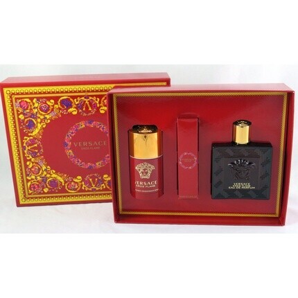 Versace Eros Flame Men Set 100 мл, парфюмированная вода и дезодорант-стик — фото 3