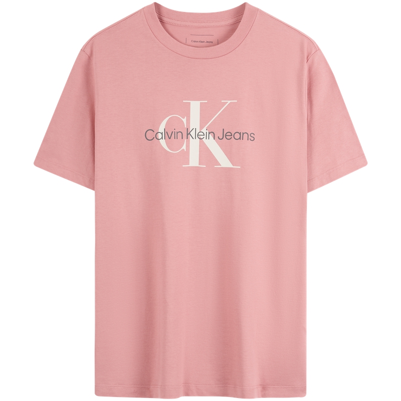 

Футболка Calvin Klein Monologo, грязно-розовый