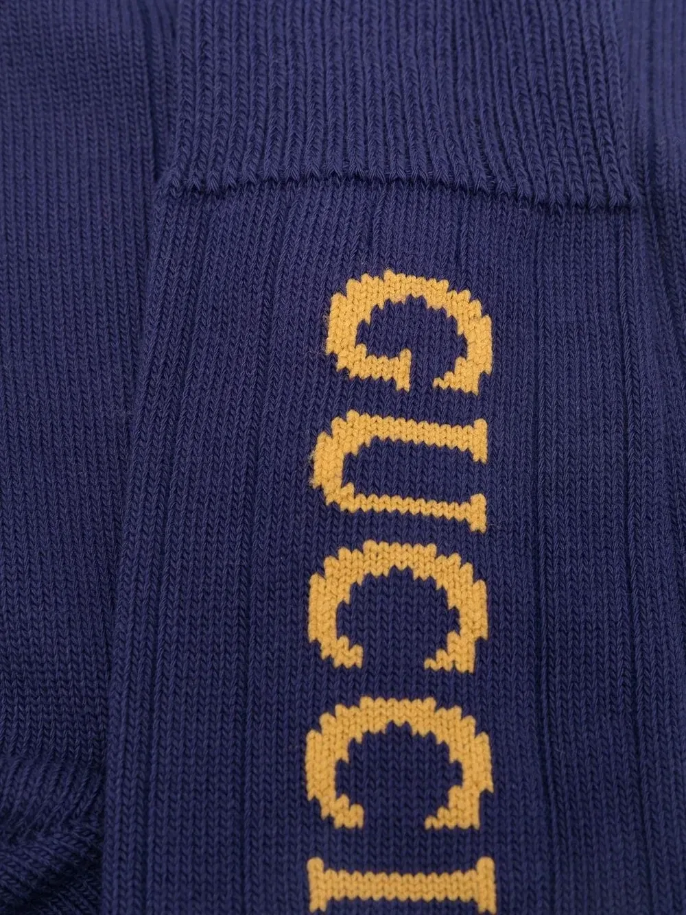 Носки с логотипом GUCCI, синий — фото 2