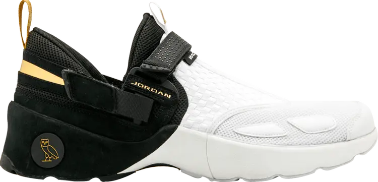 

Кроссовки OVO x Jordan Trunner LX Black White, черный