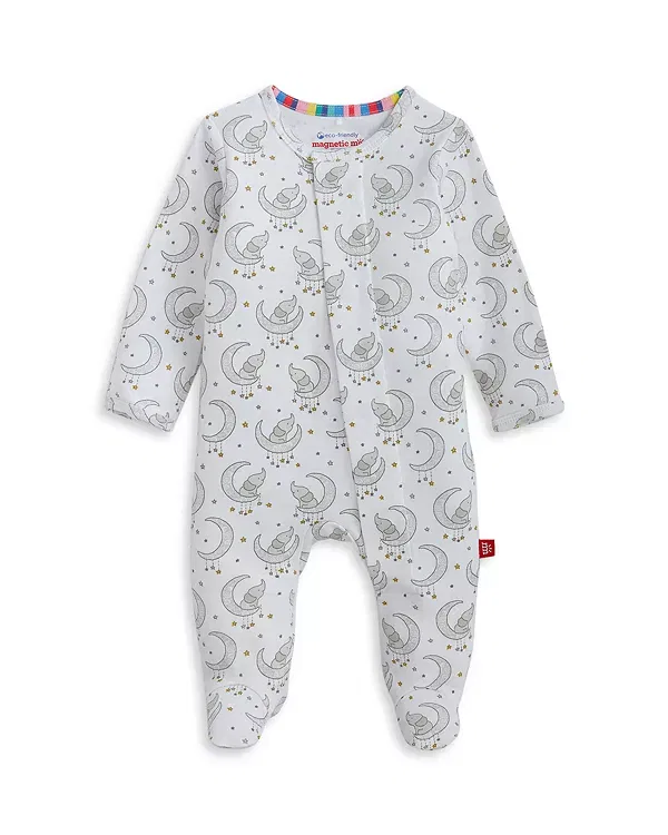 Детский комбинезон с магнитными застежками комплект из 4 штук Unisex footie bundle Magnetic Me, мультиколор — фото 2