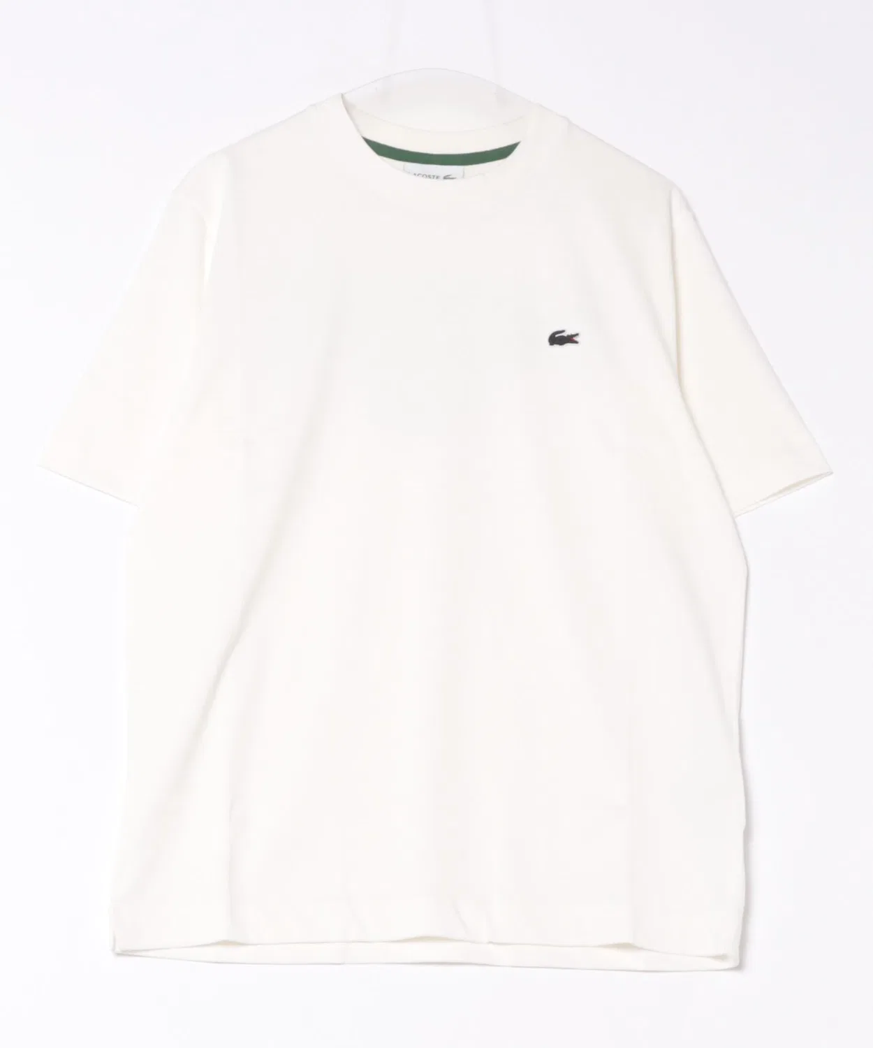 Мужская футболка с коротким рукавом хлопковая LACOSTE, Белый