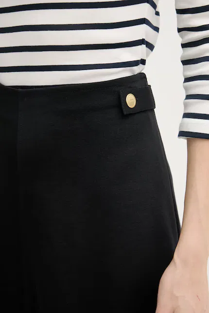 Юбка-миди расклешенная Tommy Hilfiger, черный — фото 4