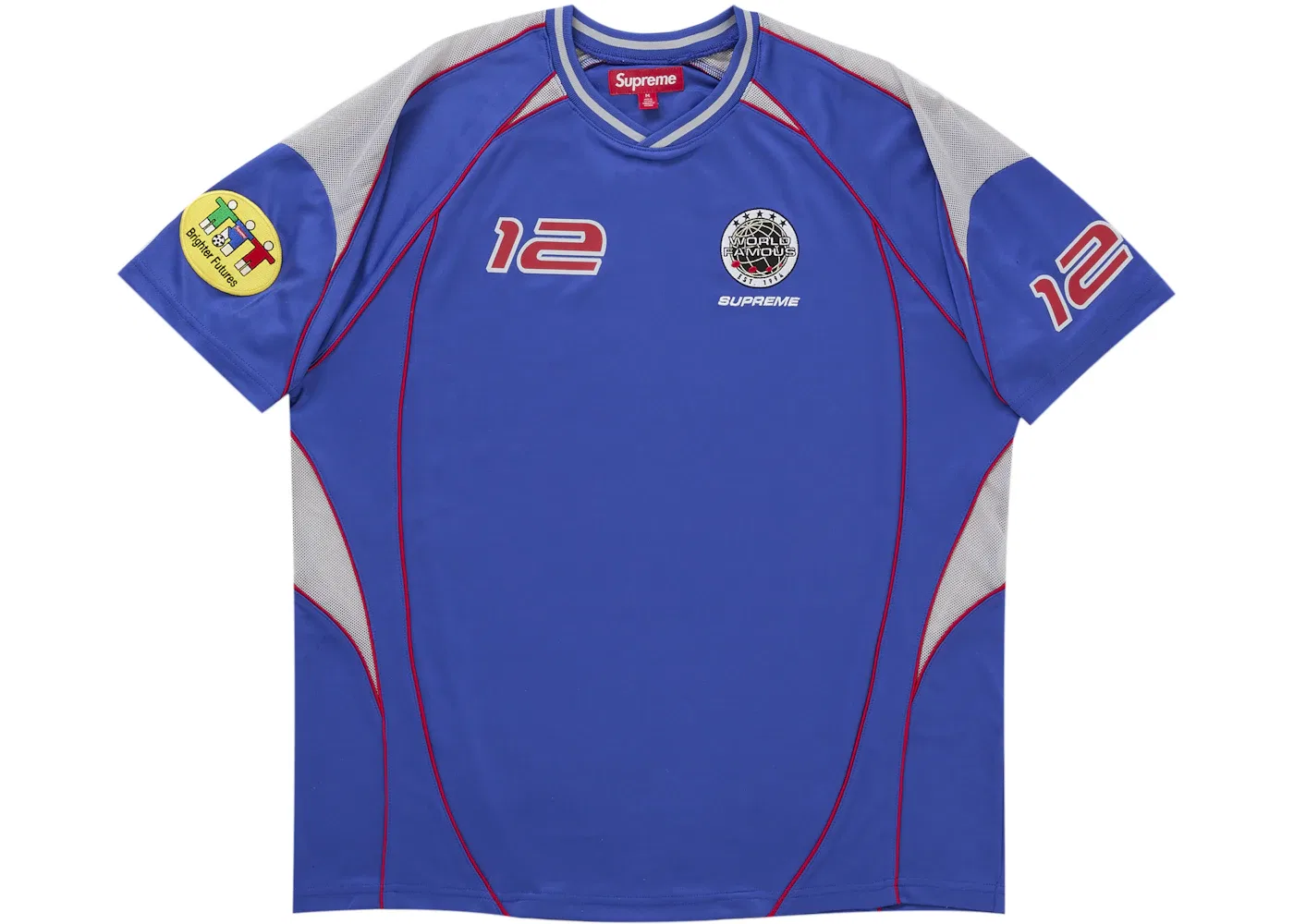 Мужская футболка с принтом Jersey Supreme, Blue