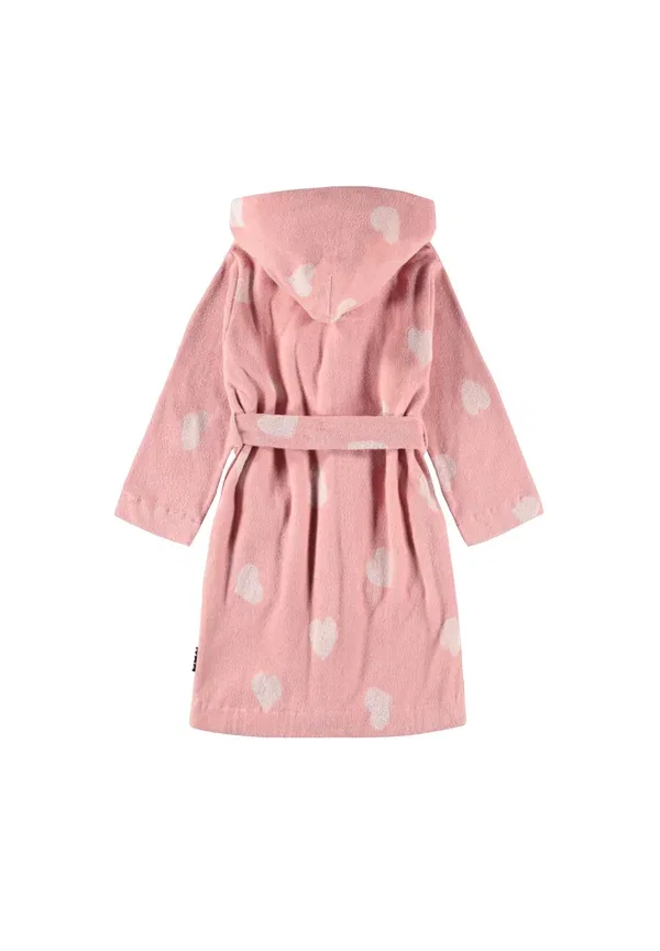 Халат махровый Wyn bathrobe unisex Molo, rose hearts — фото 3