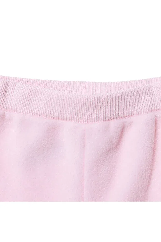 Детские штаны для девочек из флиса с эластичной манжетой Ebebek Hello Baby, Pink — фото 3
