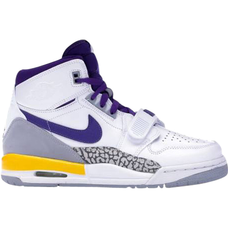 

Кроссовки Jordan Legacy 312 GS 'Lakers', белый