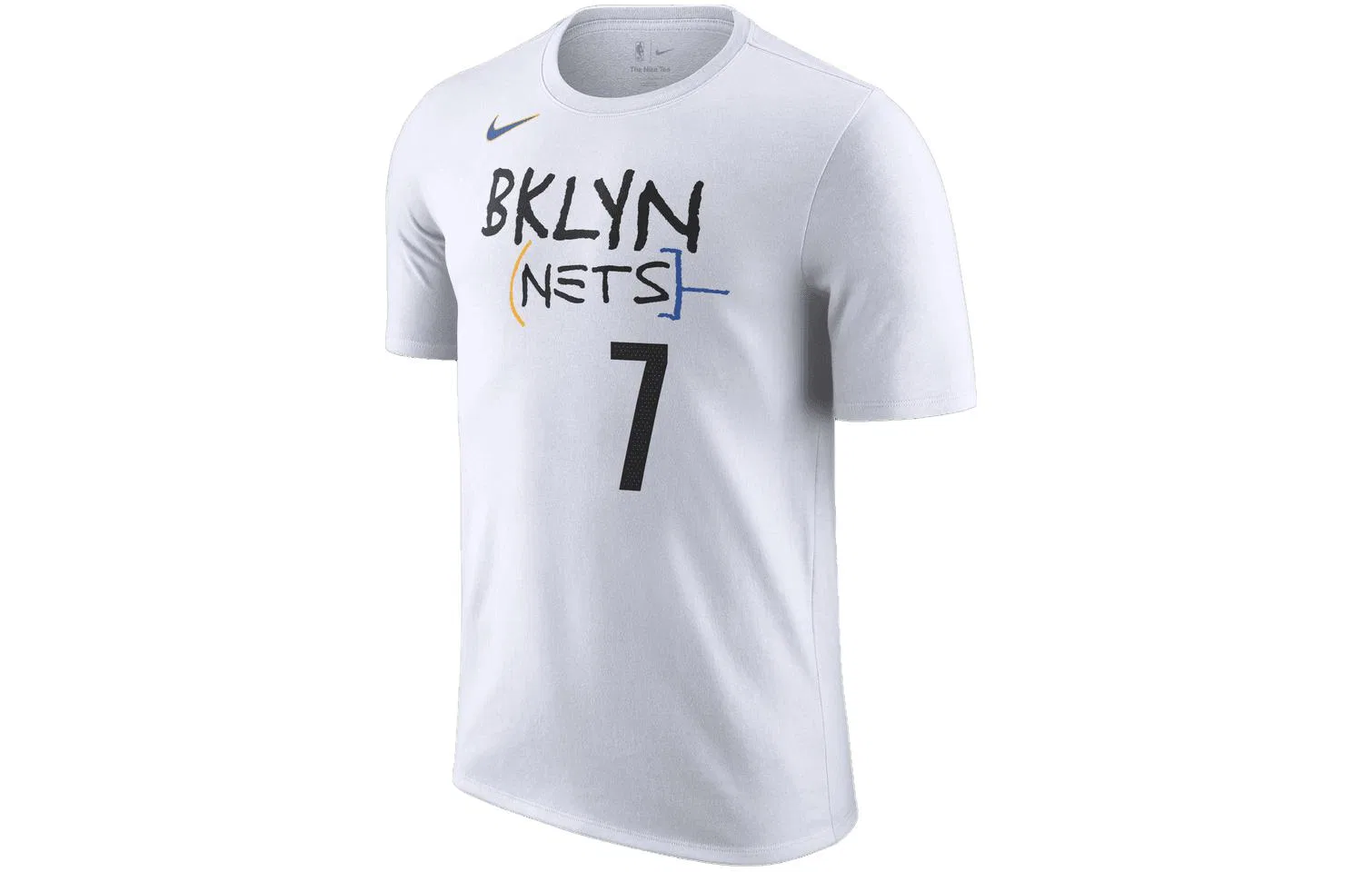 Мужская футболка с принтом NBA Brooklyn Nets Kevin Durant City Edition Nike