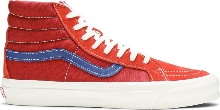 

Кеды Vans OG Sk8-Hi LX Pompeian Red, красный