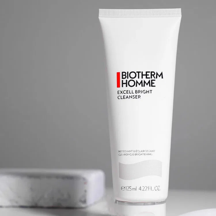 Мужской очищающий гель для лица с эффектом осветления BIOTHERM, 125 мл*2 — фото 4