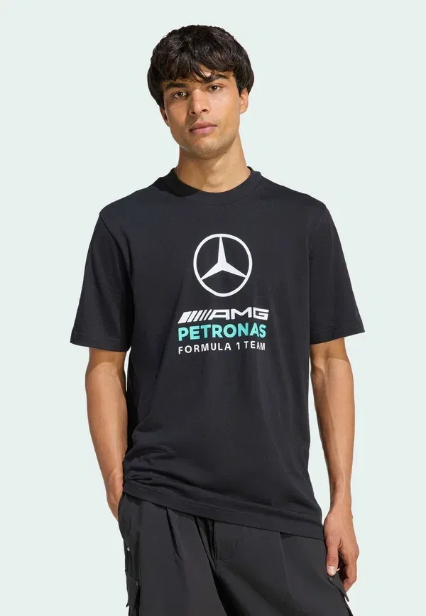 Футболка Adidas Performance, черный/мятный