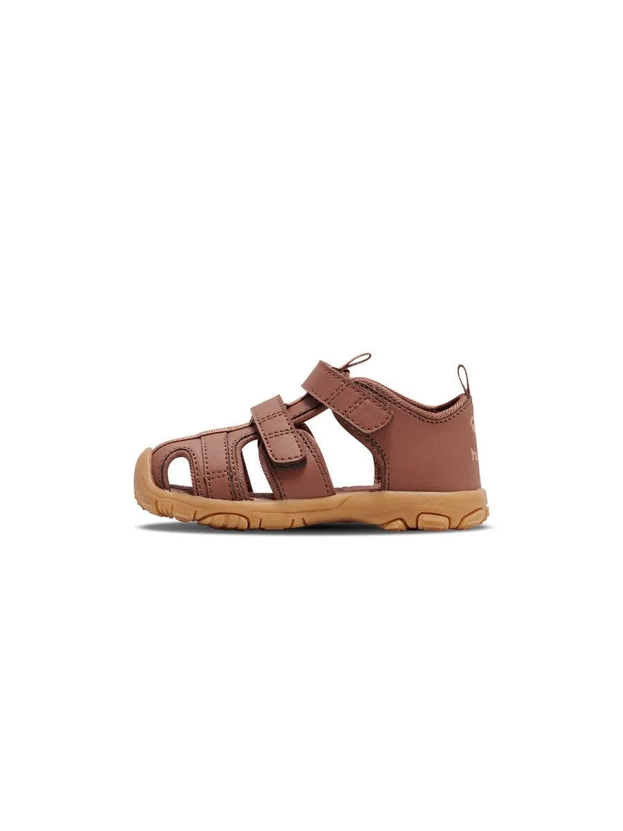 Сандалии Hummel First-Step на липучках, сиреневого цвета