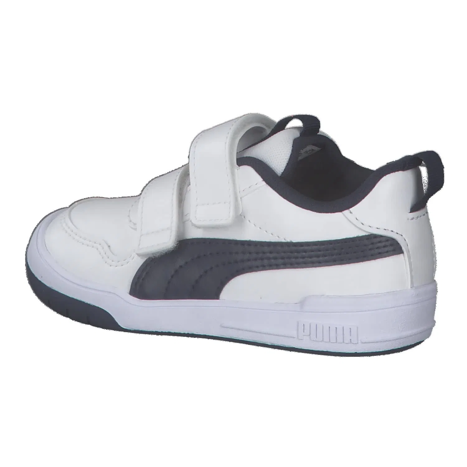 Детские кроссовки для мальчиков с закрытой пяткой PUMA Multiflex SL V PS PUMA White Peacoat — фото 3