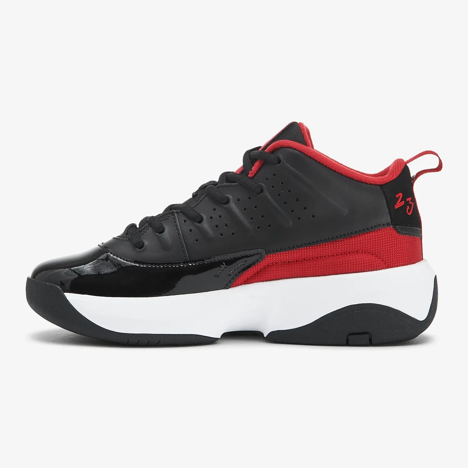 Детские кроссовки Max Aura 7 Mid Jordan, Black/Red — фото 2
