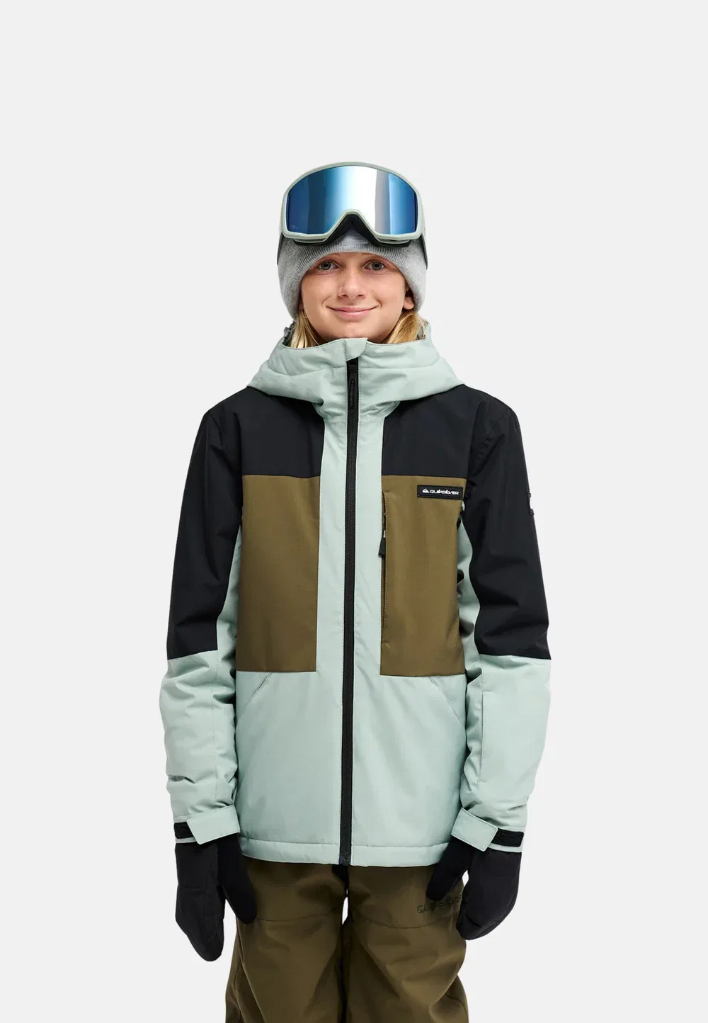 Техническая верхняя одежда Jungen 8-16 | Технические куртки - куртка для сноуборда Quiksilver, Turquoise