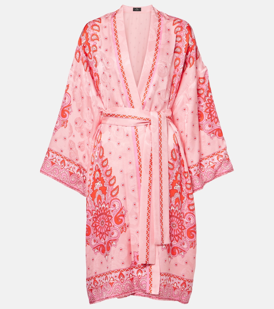 

Пальто с принтом Etro, Print On Pink Base