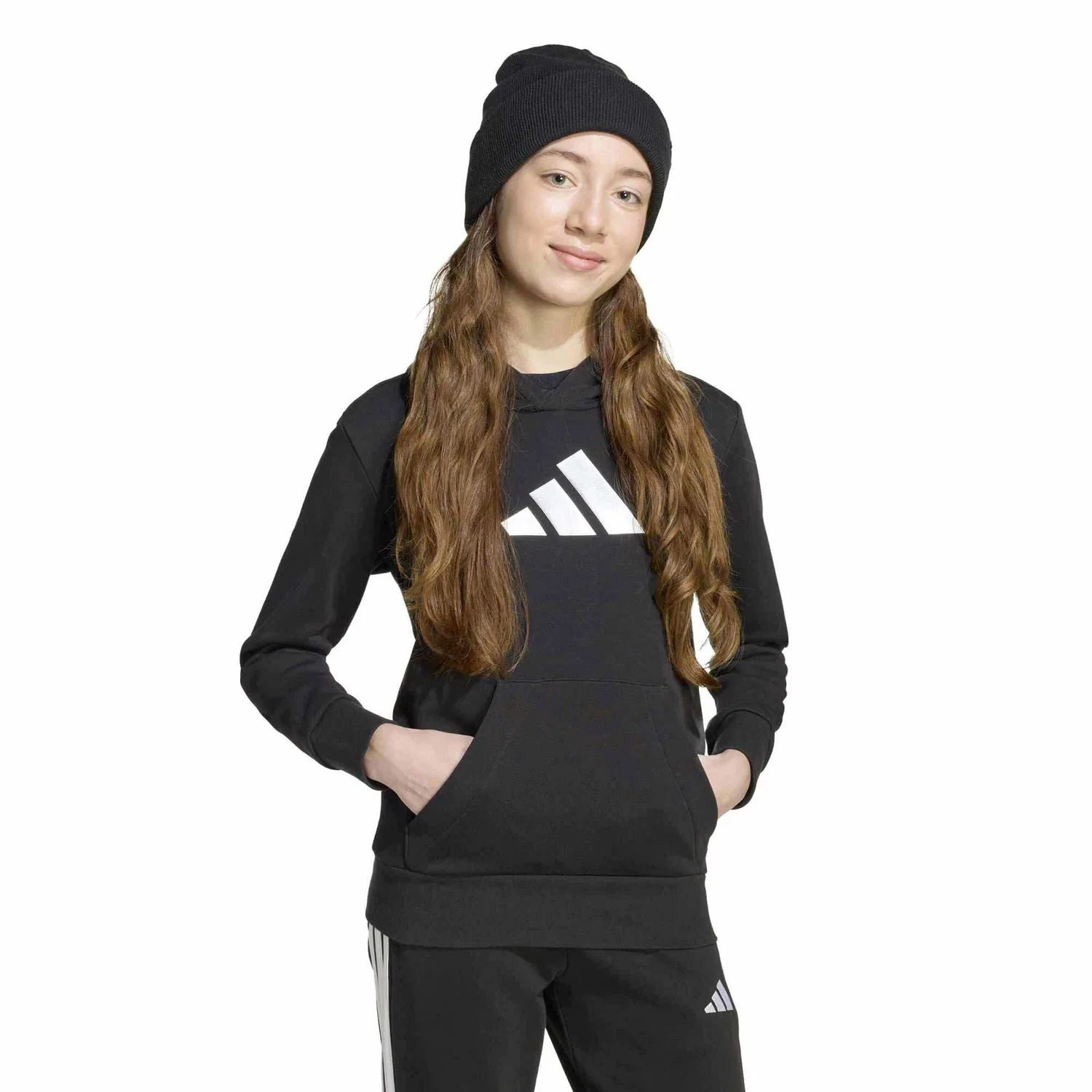 Детский свитшот с принтом Jg Glam Hd Adidas Sport, Schwarz — фото 2