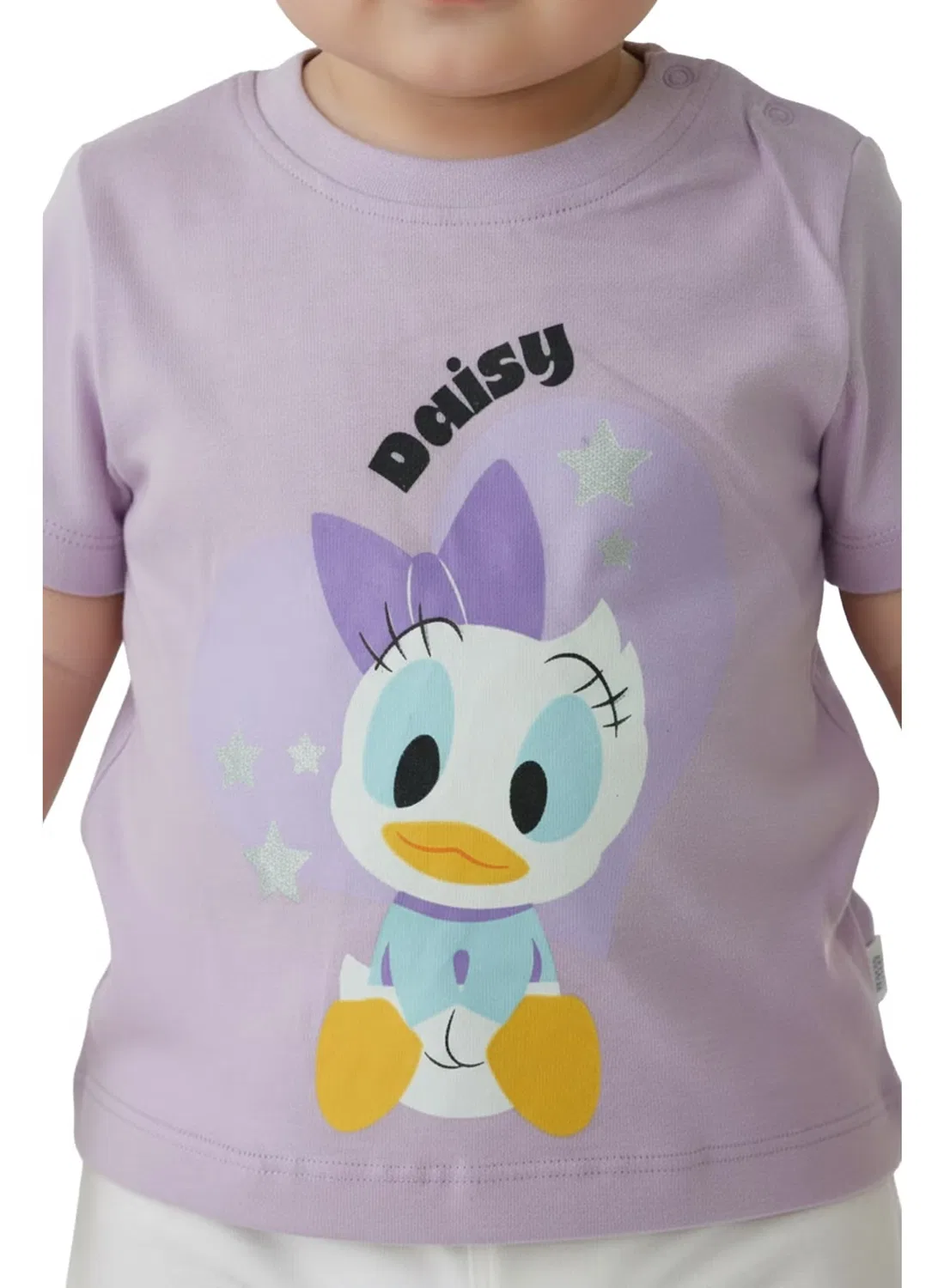 Футболка с принтом Daisy Duck Disney, лавандовый — фото 4